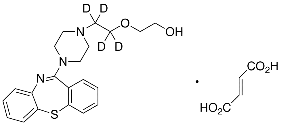 Quetiapine-d4 Fumarate