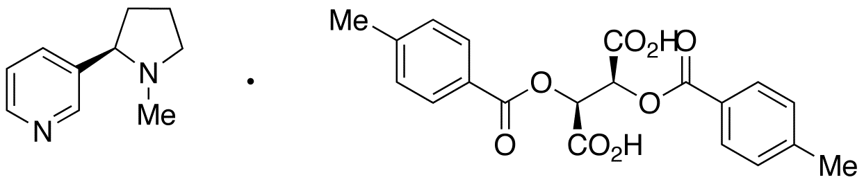 R-(+)-Nicotine Di-p-toluoyl-D-tartrate Salt