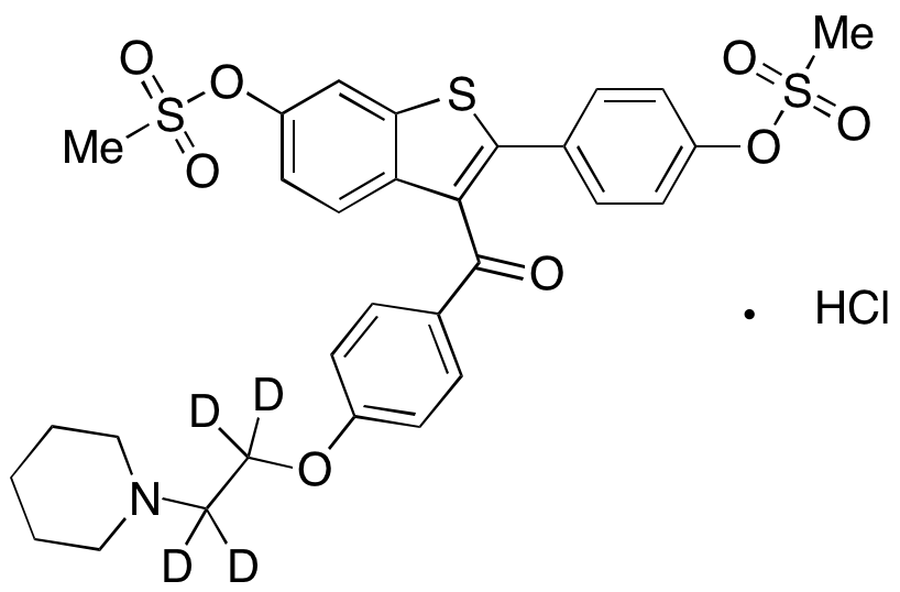 Raloxifene Dimesylate Hydrochloride-d4