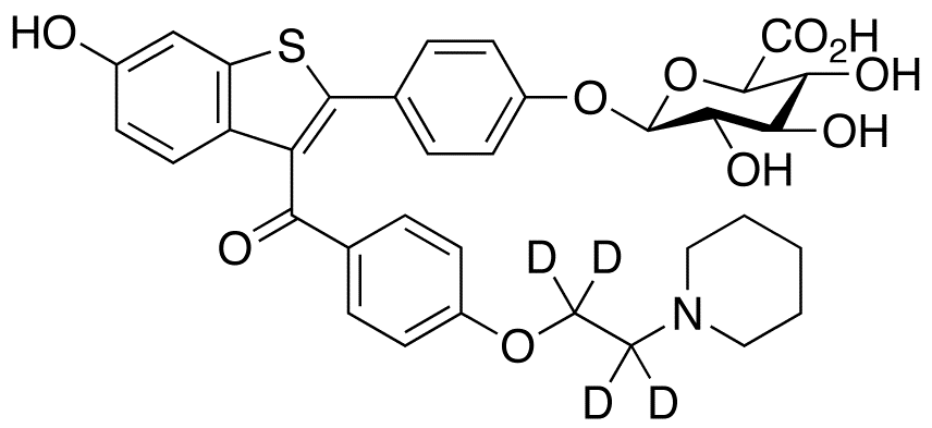 Raloxifene-d4 4’-Glucuronide