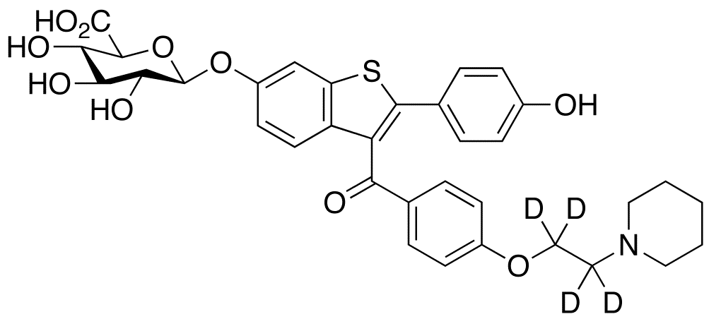 Raloxifene-d4 6-Glucuronide