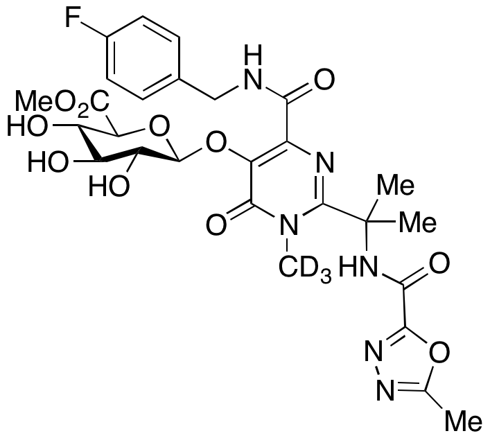 Raltegravir β-D-Glucuronide Methyl Ester-d3