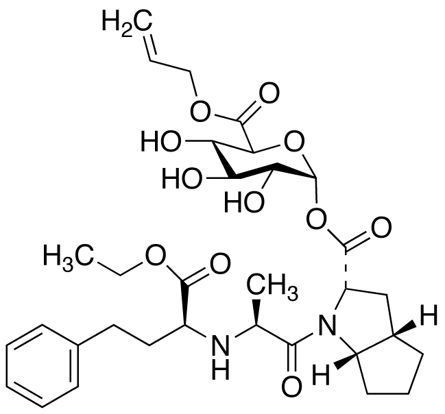 Ramipril Acyl-α-D-glucuronide Allyl Ester