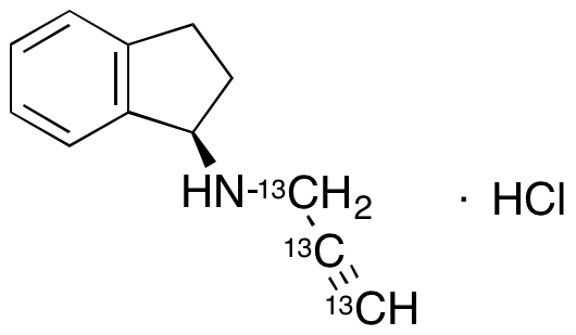 Rasagiline-13C3 Hydrochloride