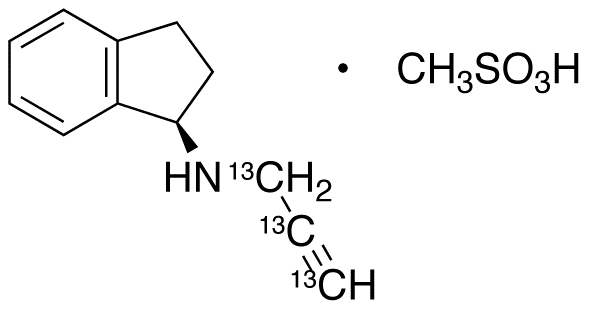 Rasagiline-13C3 Mesylate