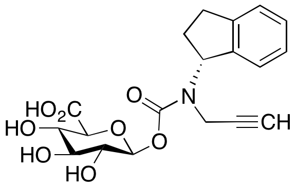 Rasagiline N-Carbamoyl β-D-Glucuronide