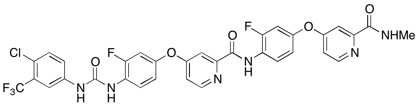 Regorafenib N-Demethyl-N-4-(3-fluoro-4-methylphenoxy)-N-methylpicolinamide