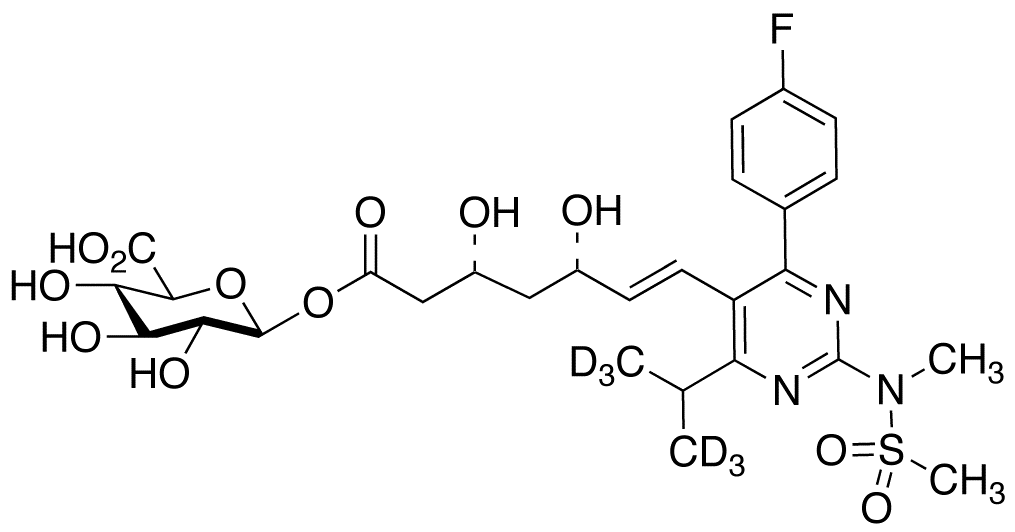 Rosuvastatin-d6 Acyl-β-D-glucuronide