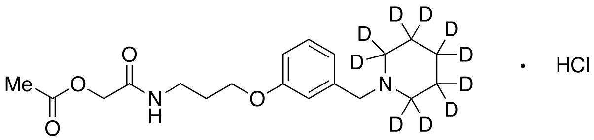 Roxatidine-d10 Acetate Hydrochloride