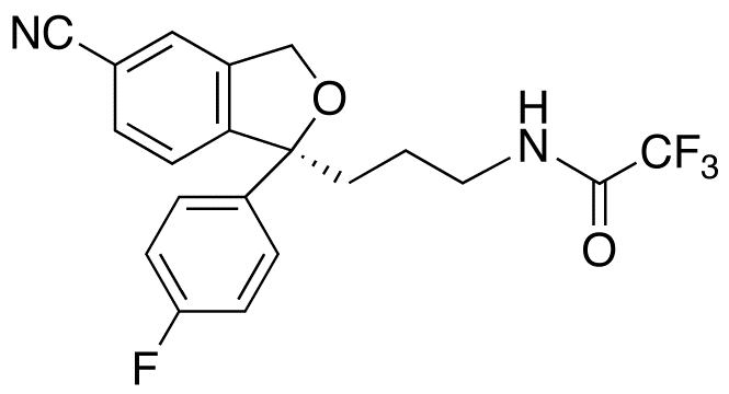 S-(+)-N-Trifluoroacetodidemethyl Citalopram