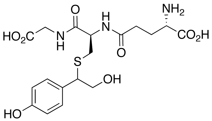 S-[2-Hydroxy-1-(4-hydroxyphenyl)ethyl]-L-glutathione