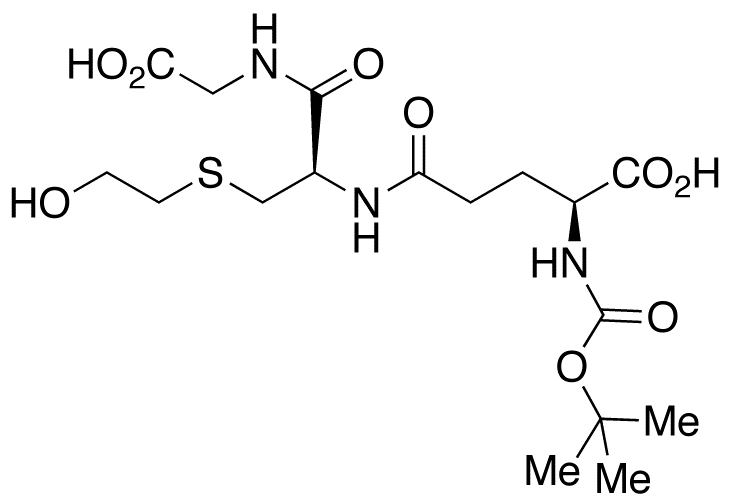 S-(2-Hydroxyethyl)-N-tert-butyloxycarbonyl Glutathione