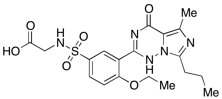 S-Desethylpiperidino S-(Glycin-N-yl) Vardenafil