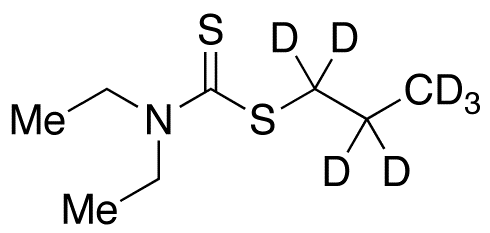 S-Propyl N,N-Diethyldithiocarbamate-d7