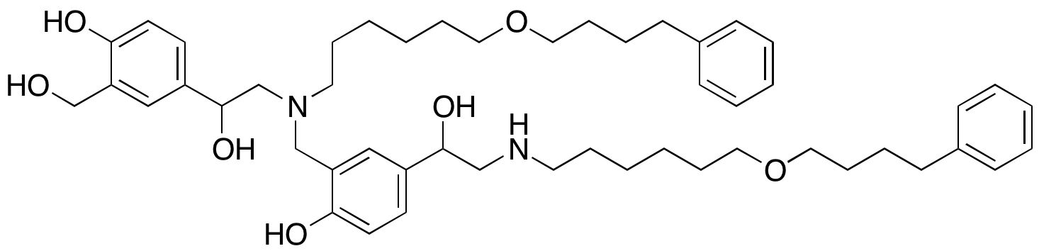 Salmeterol Dimer Impurity (Mixture of Diastereomers)