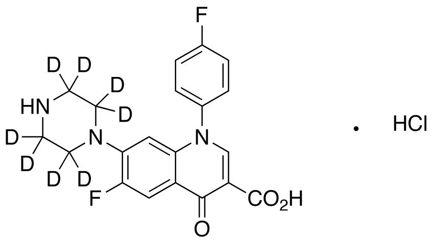 Sarafloxacin-d8 Hydrochloride