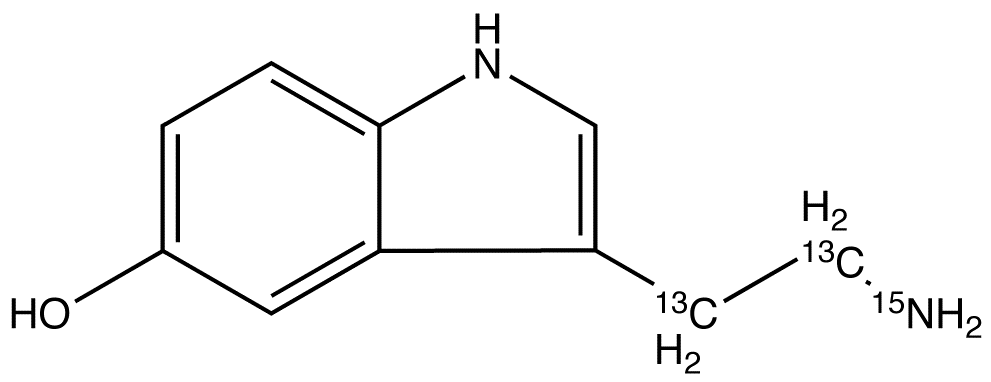 Serotonin-13C215N