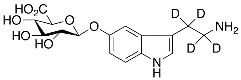 Serotonin-d4 β-D-Glucuronide