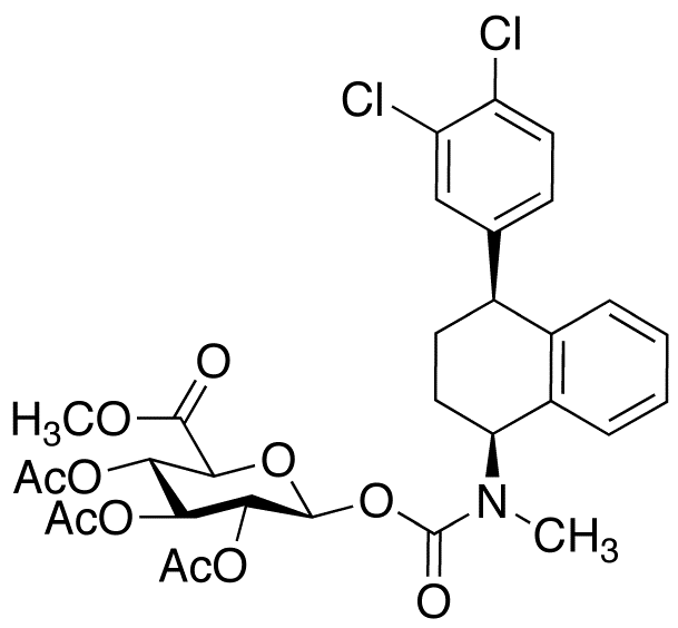 Sertraline Carbamoyl Glucuronide Methyl Ester Triacetate