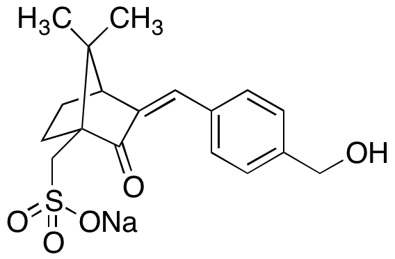 Sodium ((1R,4S,Z)-3-(4-(hydroxymethyl)benzylidene)-7,7-dimethyl-2-oxobicyclo[2.2.1]heptan-1-yl)methanesulfonate