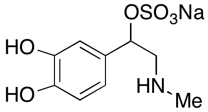 Sodium 1-(3,4-Dihydroxyphenyl)-2-(methylamino)ethyl Sulfate