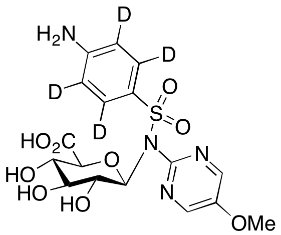 Sulfameter N1-Glucuronide-d4