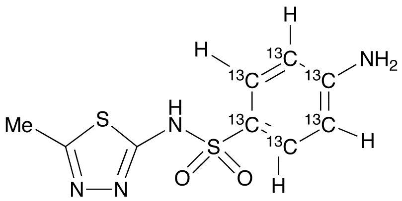 Sulfamethizole-13C6