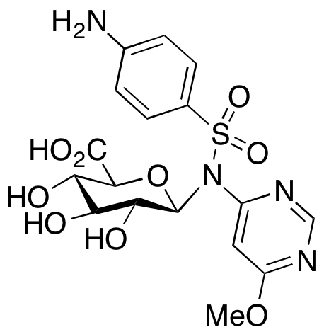 Sulfamonomethoxine-N1-glucosiduronic Acid