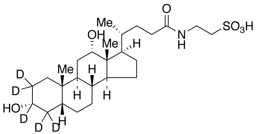 Taurodeoxycholic-2,2,3,4,4-d5 Acid (d5 major)