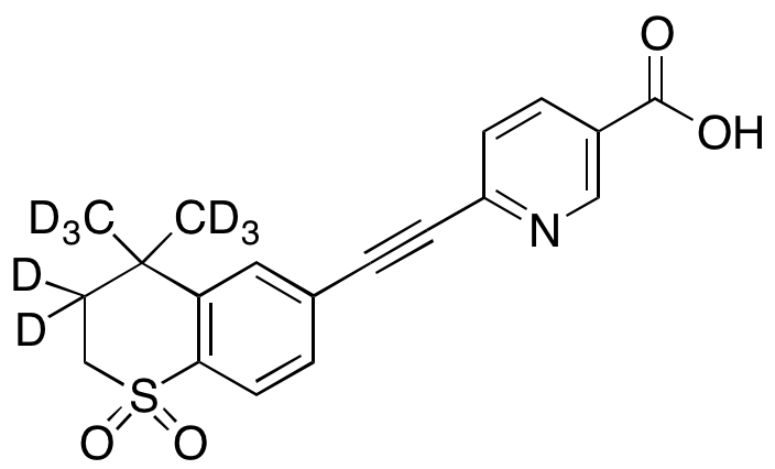 Tazarotenic Acid Sulfone-d8