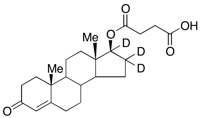 Testosterone-d3 17β-Hemisuccinate