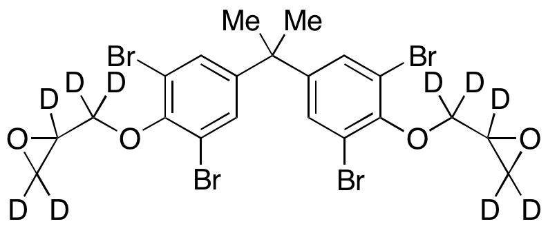 Tetrabromobisphenol A Diglycidyl Ether-d10