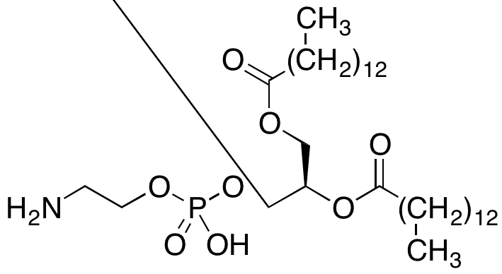 Tetradecanoic Acid (1R)-1-[[[(2-Aminoethoxy)hydroxyphosphinyl]oxy]methyl]-1,2-ethanediyl Ester