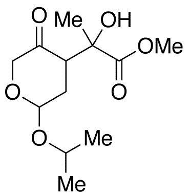 Tetrahydro-α-hydroxy-α-methyl-2-(1-methylethoxy)-5-oxo-2H-pyran-4-acetic acid Methyl Ester