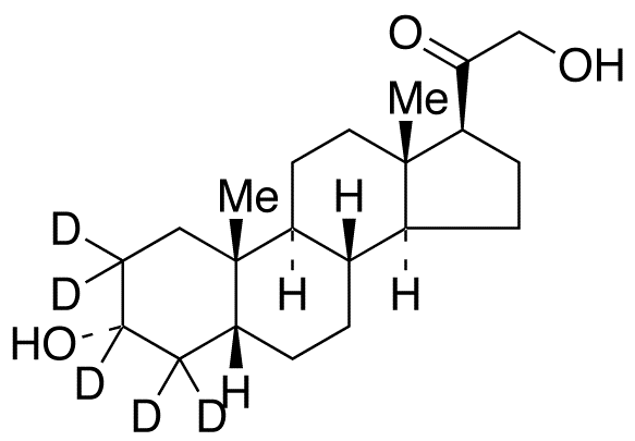 Tetrahydro 11-Deoxycorticosterone-d5