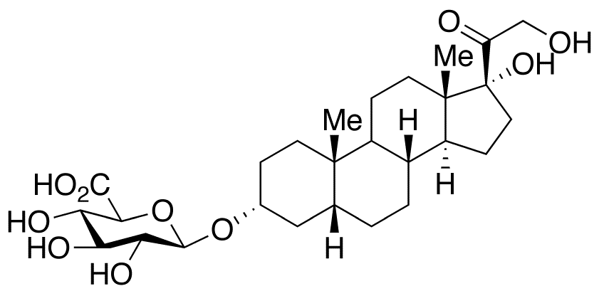 Tetrahydro-11-deoxy Cortisol 3-O-β-D-Glucuronide