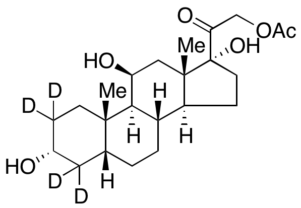 Tetrahydrocortisol-d4 21-Acetate