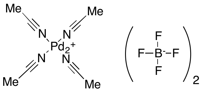 Tetrakis(acetonitrile)palladium Bis(tetrafluoroborate)