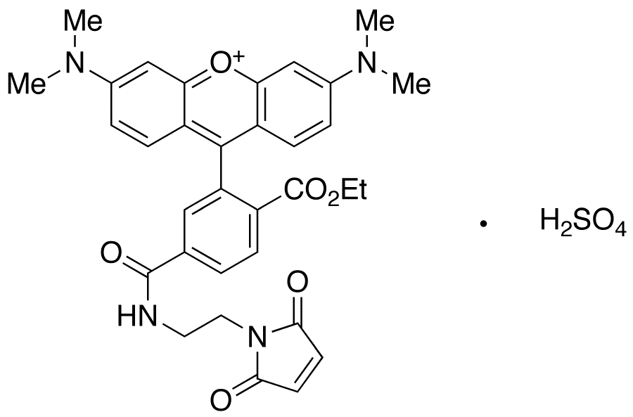 Tetramethyl Rhodamine-6-C2-maleimide Ethyl Ester Sulfate Salt