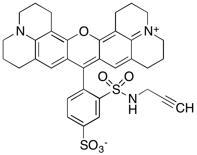 Texas Red 2’-Propargyl Sulfonamide 4’-Sulfate