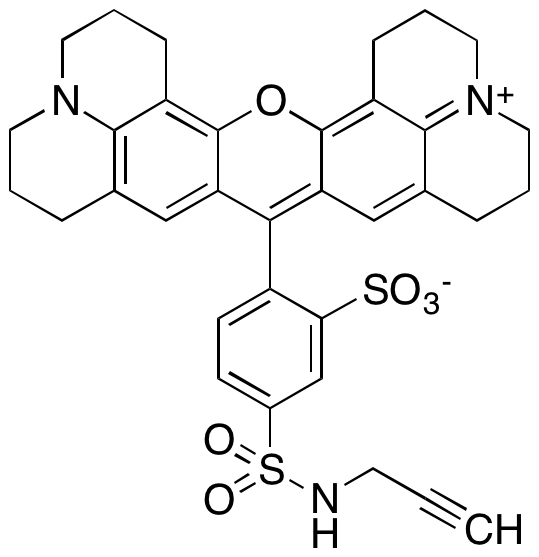 Texas Red 4’-Propargyl Sulfonamide 2’-Sulfate