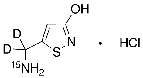 Thiomuscimol-15N,d2 Hydrochloride