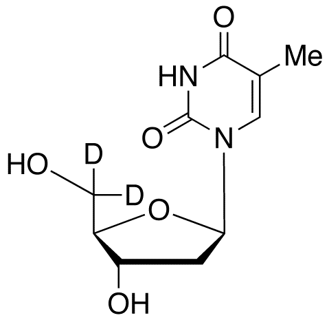 Thymidine-5’,5’’-D2