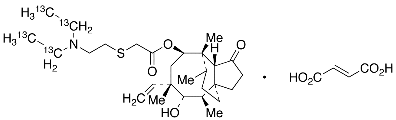 Tiamulin-13C4 Fumarate