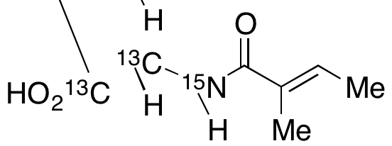 Tiglyl Glycine-13C2,15N