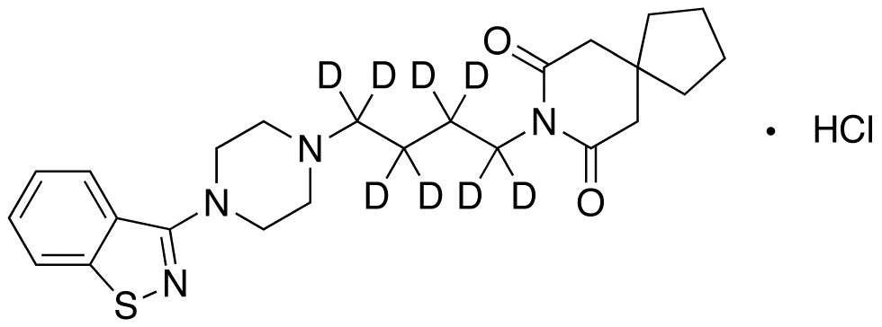 Tiospirone-d8 Hydrochloride