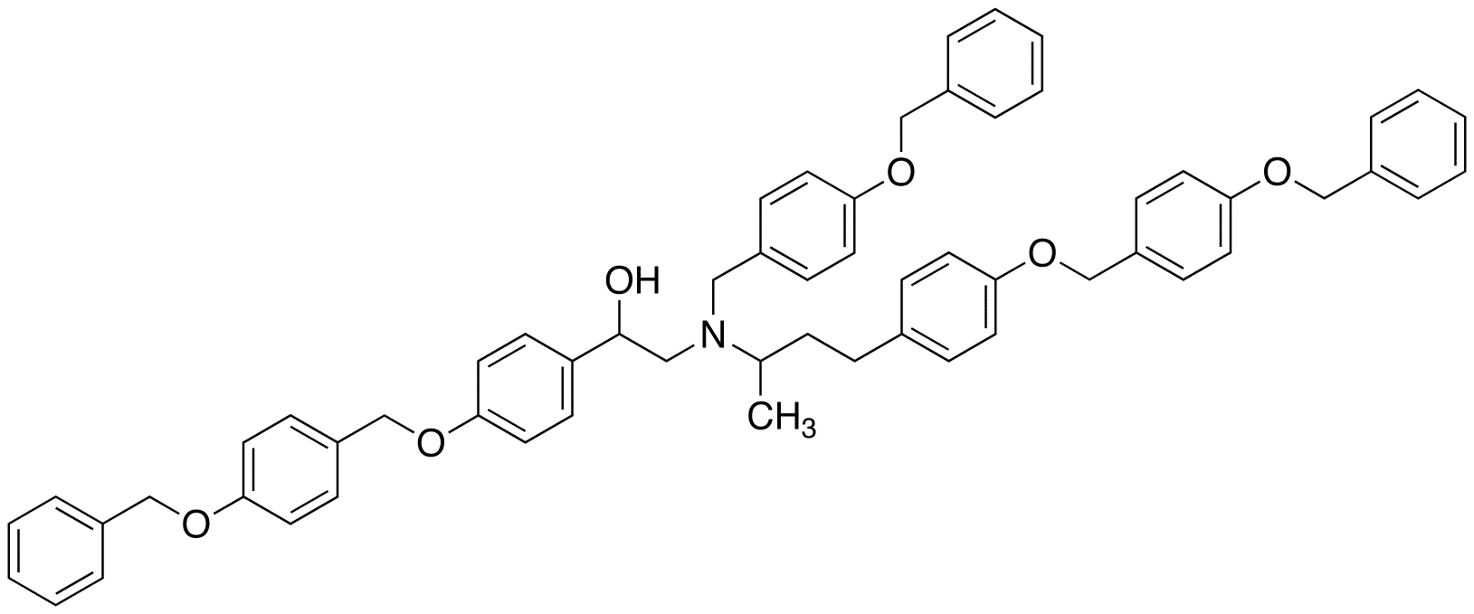 Tri-N,O,O-(4-benzyloxy)benzyl Ractopamine