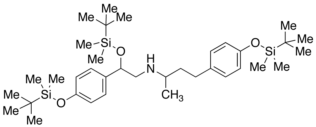 Tri-O-(tert-butyldimethylsilyl) Ractopamine