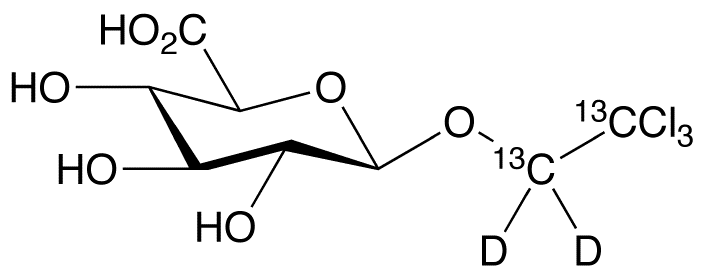 Trichloroethyl-13C2,d2 β-D-Glucuronide