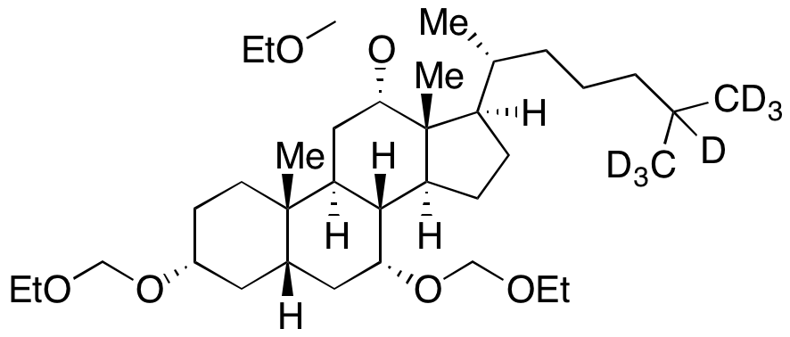 Trihydroxycoprostane-d7 3,7,12-Triethoxymethyl Ether